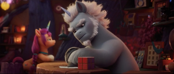 Rubiks kubus in film My Little Pony: Een nieuwe generatie